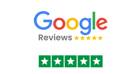 Google reviews logo 5 stars